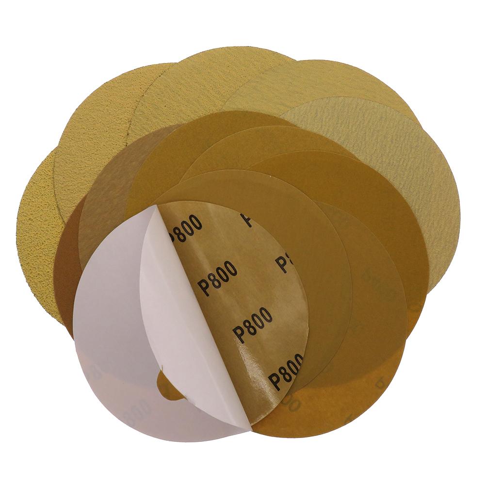 Изображение товара: Наждачная бумага PSA, 6 дюймов, 150 мм, самоклеящиеся липкие обратные шлифовальные диски для шлифовальных машин и деревообработки