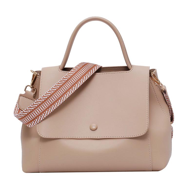 Изображение товара: Модная повседневная сумка-тоут, кожаные сумки через плечо для женщин 2021, Вместительная женская сумка через плечо, высококачественные элегантные сумки