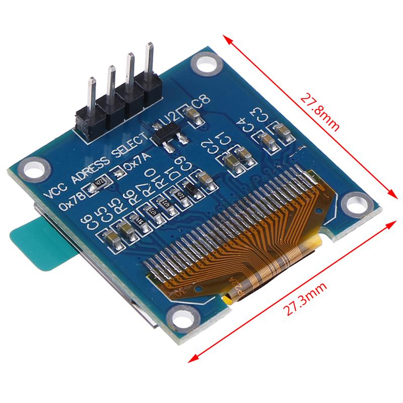 Изображение товара: SSD1306 белый 128X64 O светодиодный ЖК-дисплей светодиодный Дисплей модуль для Arduino 0,96 