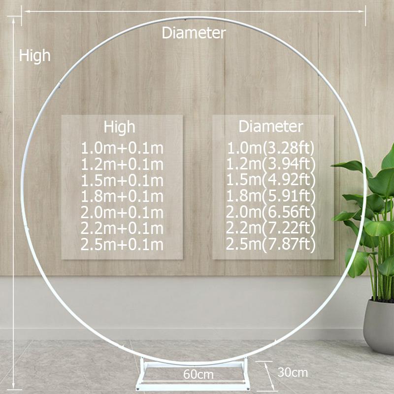 Изображение товара: Круговое свадебное украшение, стенд АРКА, день рождения, свадьба, день рождения, украшения для будущей матери, рамка, воздушный шар