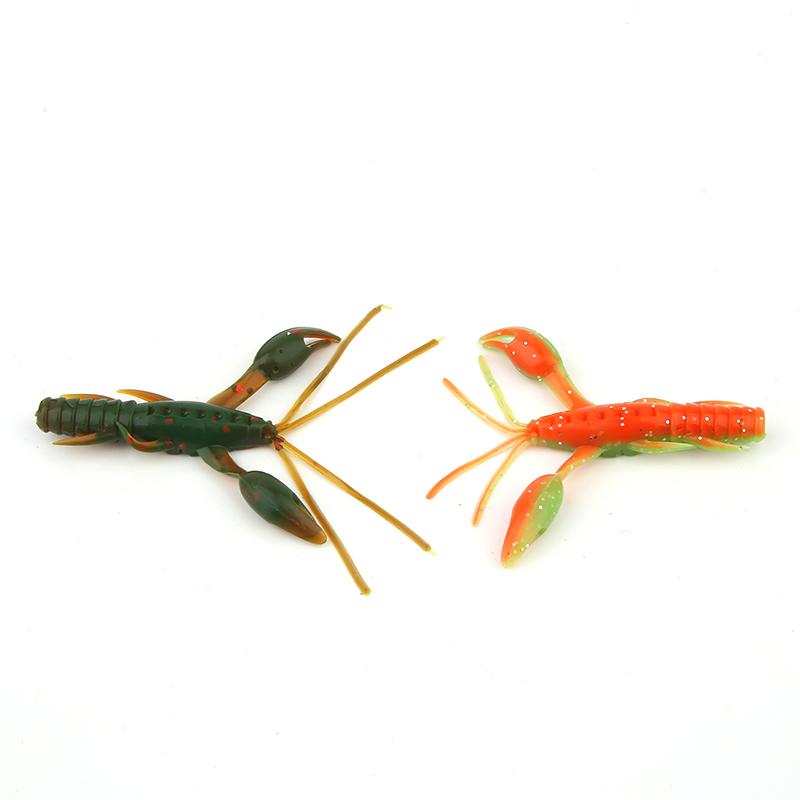 Изображение товара: Мягкая приманка ARDEA 60 мм 1,8 г, рыболовная приманка, искусственная приманка, силиконовая приманка в виде червяка, белок, Мягкая приманка для креветок