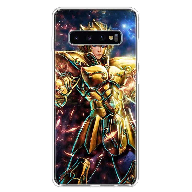 Изображение товара: Аниме Чехол Saint Seiya для телефона Samsung Galaxy S20 FE S21 S22 Ultra S10 Lite S9 S8 Plus S7 Edge J4 + художественный чехол