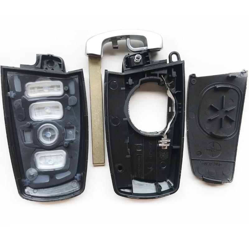 Изображение товара: Корпус смарт-ключа дистанционного управления с 4 кнопками для BMW 1, 3, 5, 7, серии F, чехол для автомобильных ключей