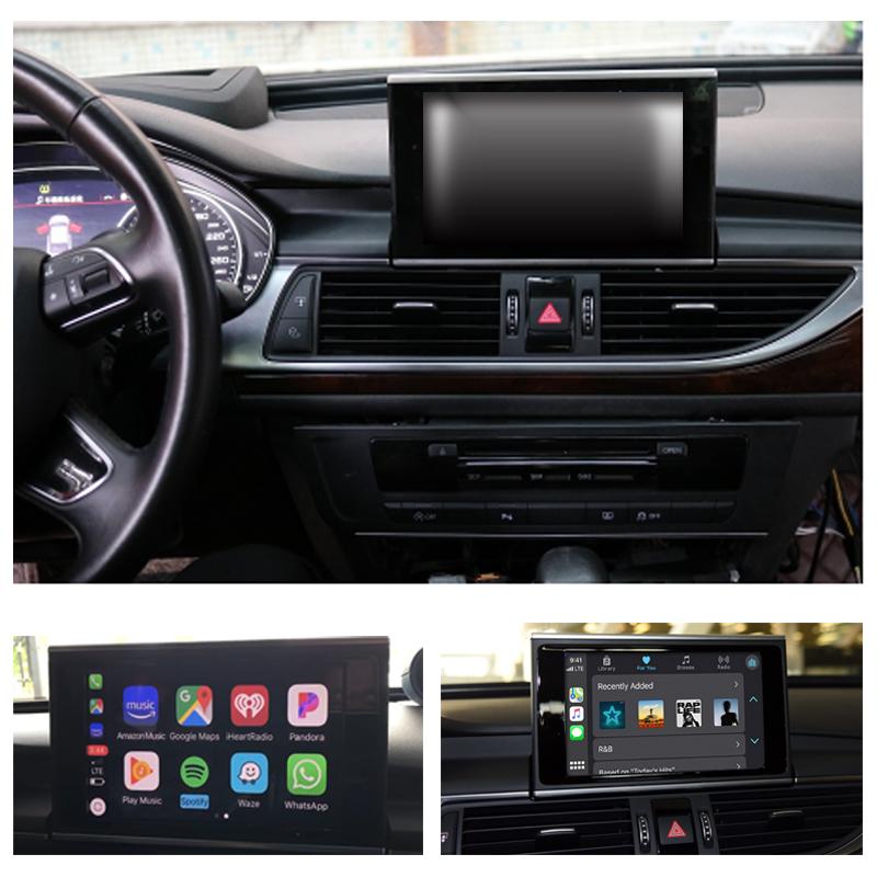 Изображение товара: Автомобильный мультимедийный плеер для Audi A6 S6 C7 4G 2012 ~ 2016 2017 2018 MMI RMC 4G Android авто стерео радио GPS навигация Сенсорный экран
