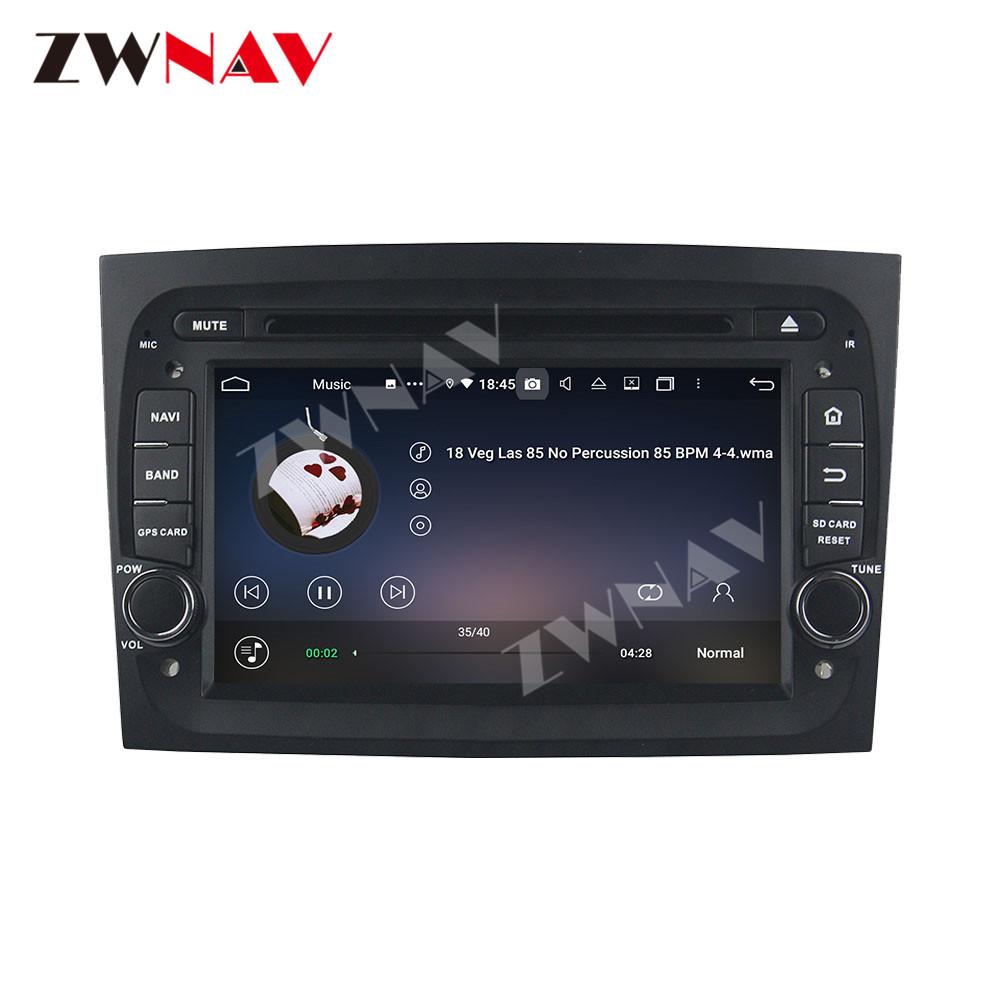 Изображение товара: Автомобильный DVD-плеер CARPLAY PX6Car на Android 10, головное устройство с GPS-навигацией для FIAT DOBLO 2016 2017, автомобильное стерео-устройство, автомобильное мультимедийное радио