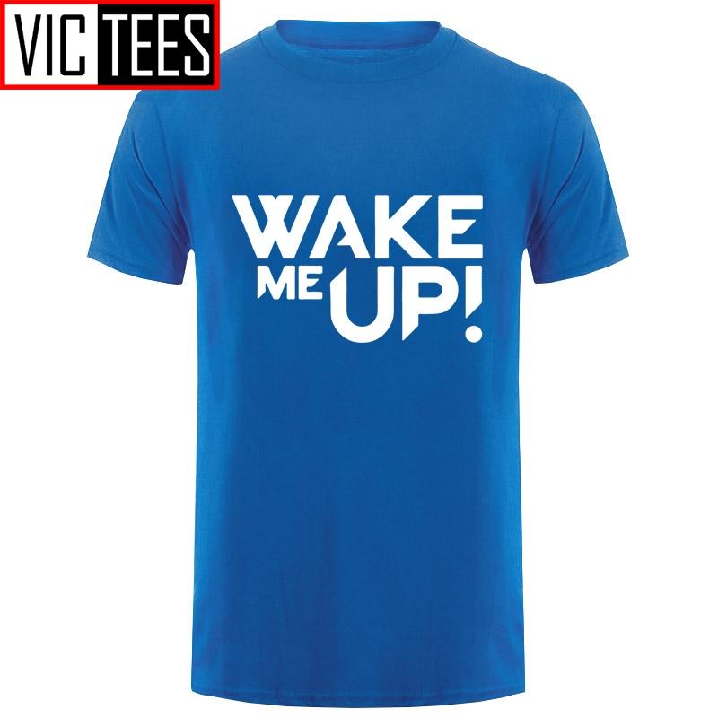 Изображение товара: Футболка Avicii DJ Wake Me Up Мужская, тенниска с принтом рок-группы, майка в стиле хип-хоп, кроп-топ, одежда для весны и лета