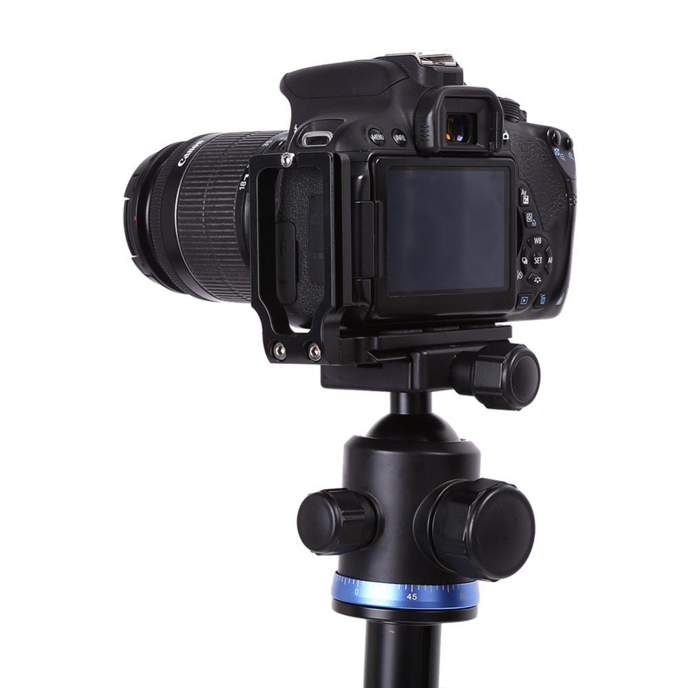 Изображение товара: Quick Release L Plate Bracket Grip for Canon EOS 1200D 760D 750D 700D 650D 600D 70D 60D 5Ds 6D 7D 5D Mark II/III SLR Camera