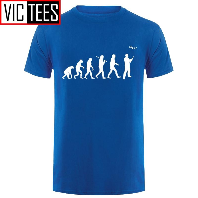 Изображение товара: Футболка мужская с эволюцией летчика, забавная Мужская футболка-подарок ему на День отца, крутая Повседневная футболка с гордостью, новая модная футболка унисекс