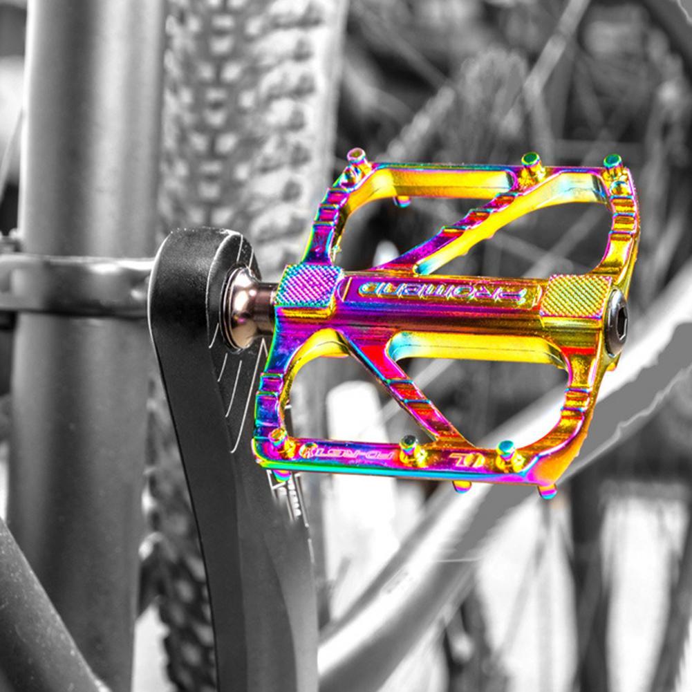 Изображение товара: Педали для горного велосипеда из алюминиевого сплава Нескользящие велосипедные Плоские Педали