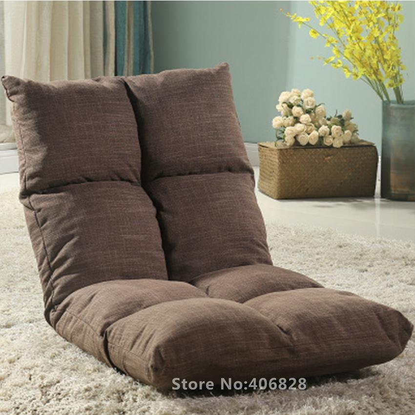 Изображение товара: Одноместный диван для гостиной восьми ячеек, ленивый диван-татами, складной напольный стул в японском стиле, домашняя искусственная кровать