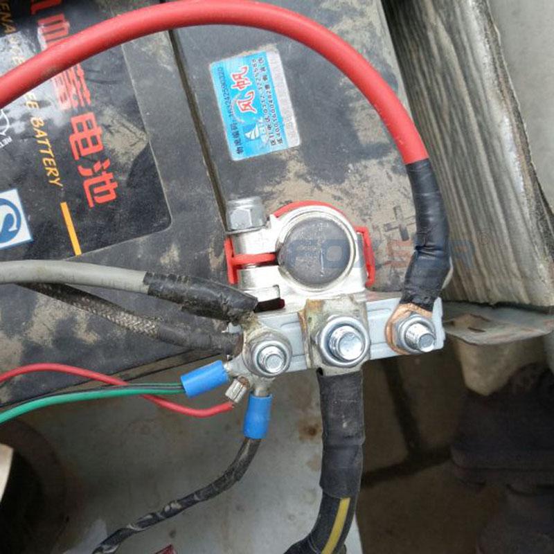 Изображение товара: Автомобильный аккумулятор, многолинейный разъем, верхняя клемма кабеля аккумулятора с винтом M6 M8, положительный отрицательный зажим