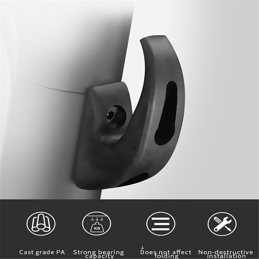 Изображение товара: Прочная нейлоновая вешалка для сумки для электросамоката с когтями, передний крючок для mi 1-го поколения M365/ Mi jia Pro 2, запчасти для скутера