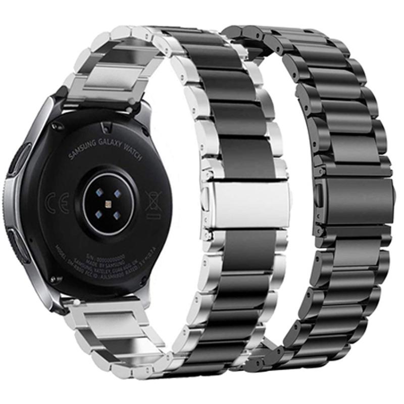 Изображение товара: Ремешок из нержавеющей стали для Samsung Galaxy Watch 3 45 мм, классический металлический браслет для Galaxy Watch 3 41 мм, браслет для наручных часов