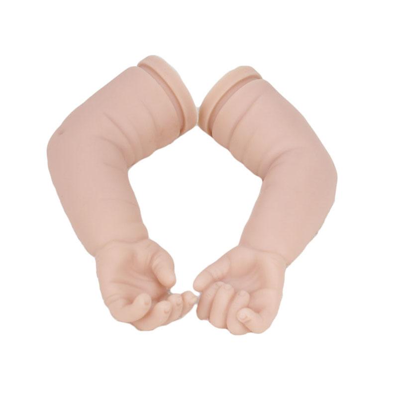 Изображение товара: Кукла реборн NPK, комплект, 22 дюйма, форма для младенцев, свежий цвет, необработанный Реборн, силиконовые детали для кукол «сделай сам»