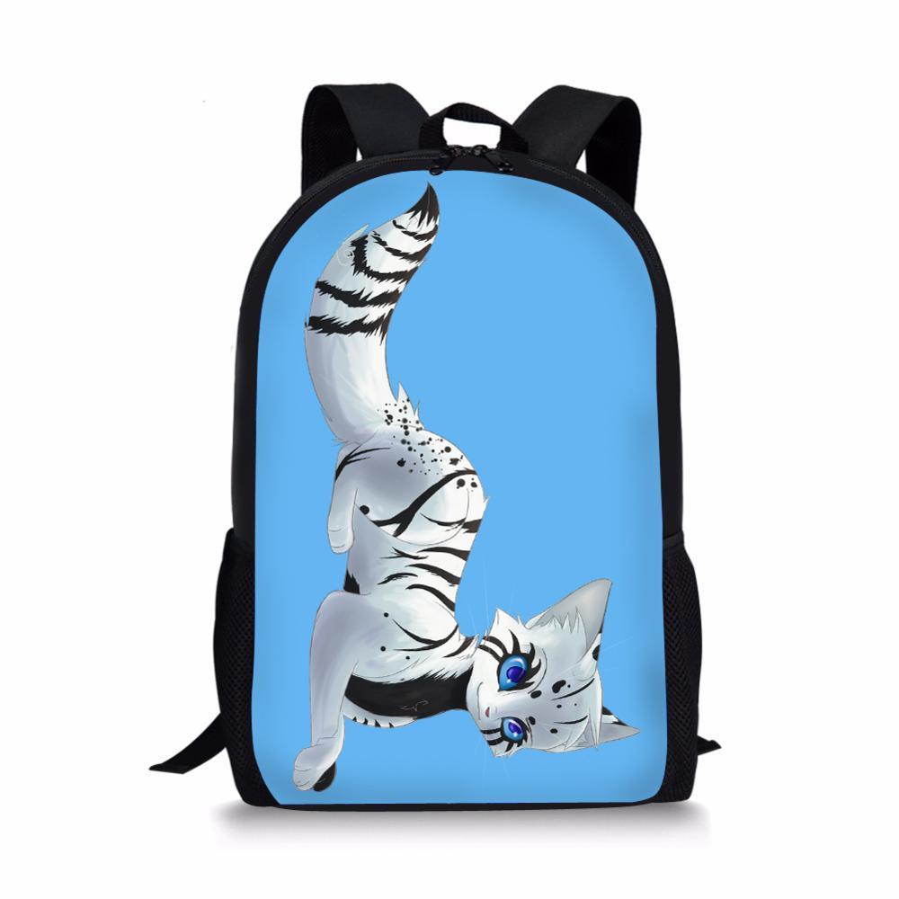Изображение товара: Детские школьные сумки с рисунком милого кота; Школьный рюкзак для подростков; Школьный рюкзак для мальчиков и девочек; Модная обувь на заказ; Mochila Escolar