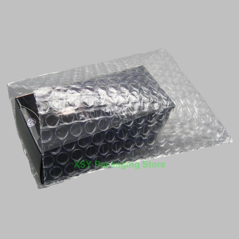 Изображение товара: 100 шт. 3 дюйма x 3,5 дюйма (80x90 мм) пузырчатые пакеты пластиковые упаковочные конверты электронные чехлы упаковочные пакеты небольшого размера прозрачные