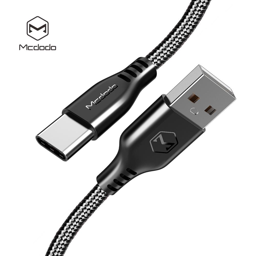 Изображение товара: Usb-кабели Mcdodo Тип C, 3,0 А, быстрая зарядка QC 2020, кабель для быстрой зарядки Warrior Y Series для huawei oppo ipad pro