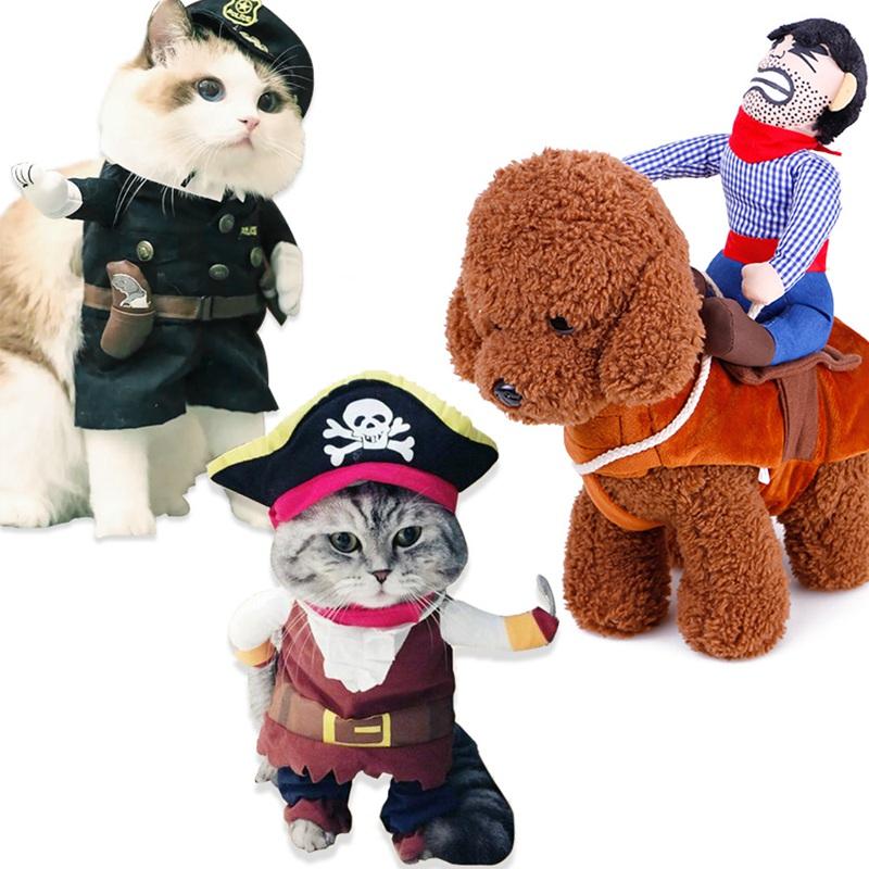 Изображение товара: Костюм для кошки, забавная Одежда для собак, костюмы для собак, костюм для косплея, праздничная одежда