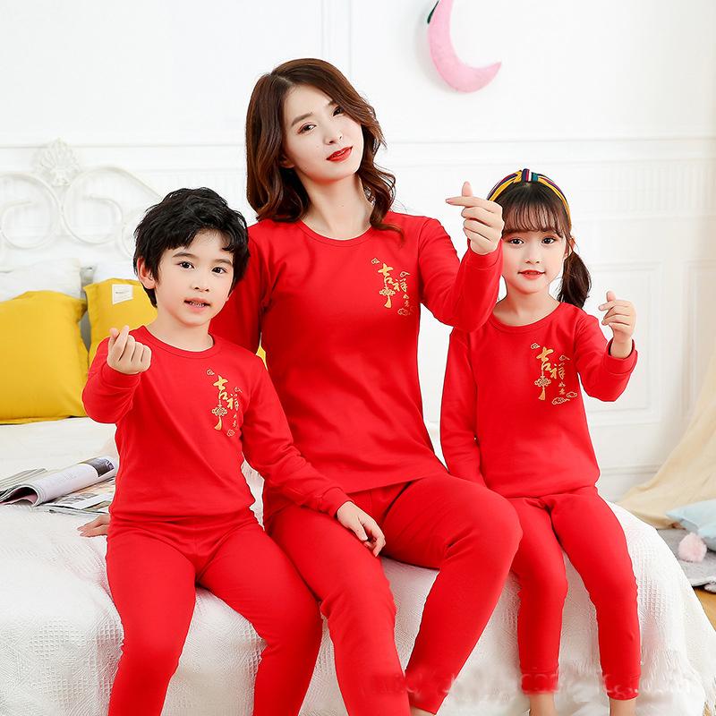 Изображение товара: 2020 Family Matching Christmas Pajamas Mom and Daughter Mother Son Outfits Baby Girls Boys Family Look Mommy and Me Clothes