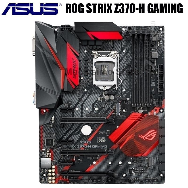 Изображение товара: Материнская плата для Asus ROG STRIX, игровая материнская плата DDR4 8-го поколения i7 i5 i3 Z370, материнская плата PCI-E 1151, совместима с HDMI