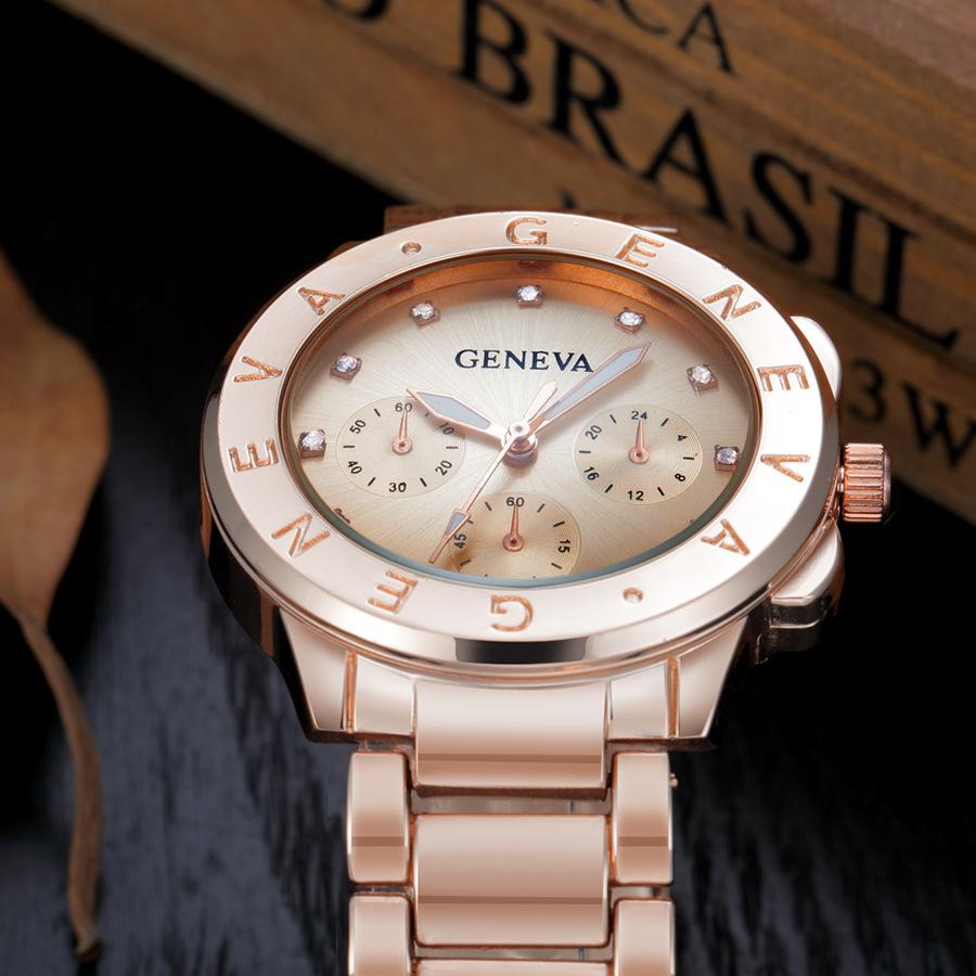 Изображение товара: Luxury Women Watches Fashion Diamond Female Quartz Wristwatches Simple Dress Ladies Clock Gfit Relogio Feminino Zegarek Damski