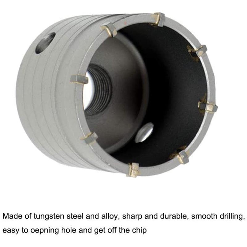 Изображение товара: Наборы для бетонной кольцевой пилы SDS Plus хвостовик стенное отверстие резак сверло для цемента наборы (30, 40, 60 мм), с 220 мм шатун