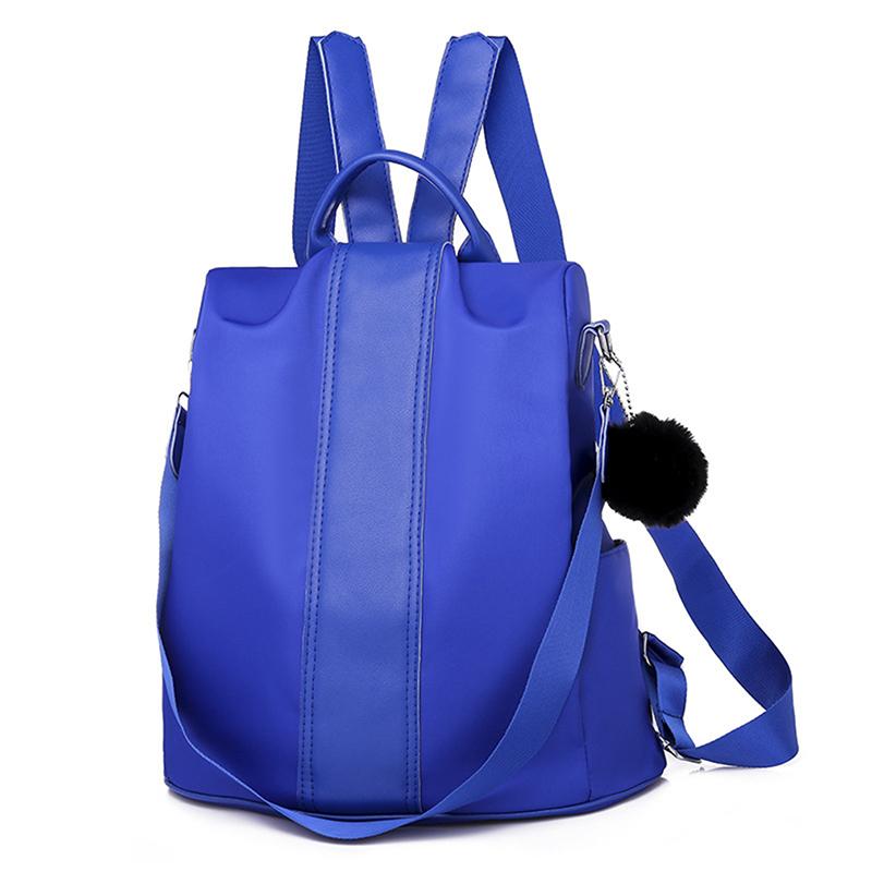 Изображение товара: Женская вместительная школьная сумка, взрывозащищенные Водонепроницаемые рюкзаки из ткани Оксфорд, корейская мода, повседневная Дорожная Спортивная сумка, рюкзак