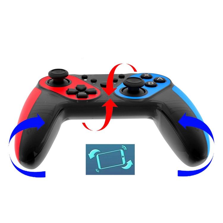 Изображение товара: Беспроводной Bluetooth геймпад игра, ручной контроллер ПК Joytick с NFC вибрации 6-осевой Сенсор для Nintendo Switch Pro консоли