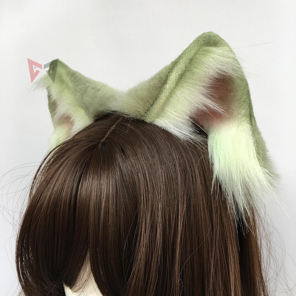 Изображение товара: Обруч для волос ручной работы с кошачьими ушками