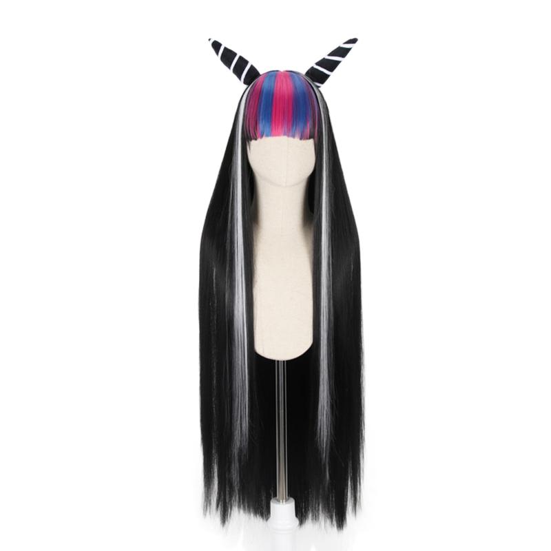 Изображение товара: Парик Dangan Ronpa Mioda Ibuki аниме Danganronpa термостойкие синтетические волосы женские косплей парик + парик Кепка длиной 100 см