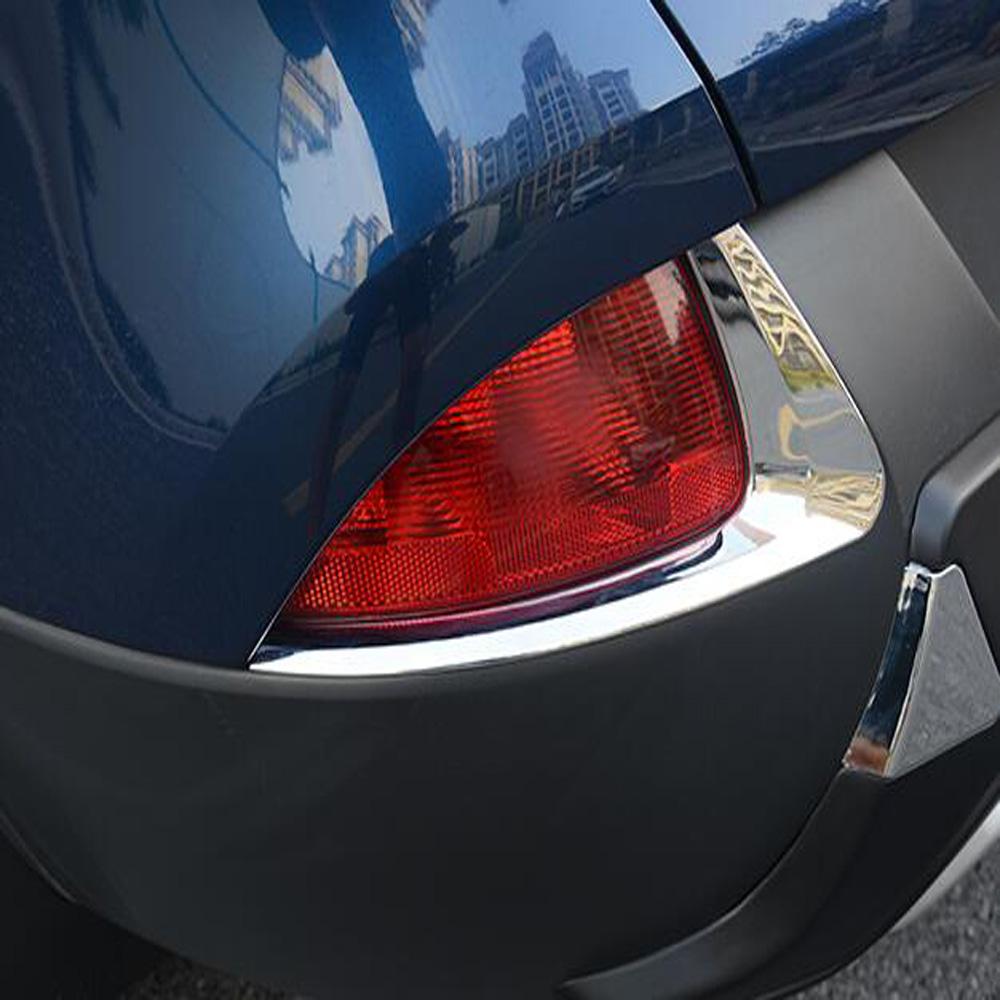 Изображение товара: Для Renault Kadjar 2016 2017 2018 2019 ABS Хромированная задняя противотуманная фара крышка отделка задняя противотумансветильник РА украшение ободок автомобильные аксессуары