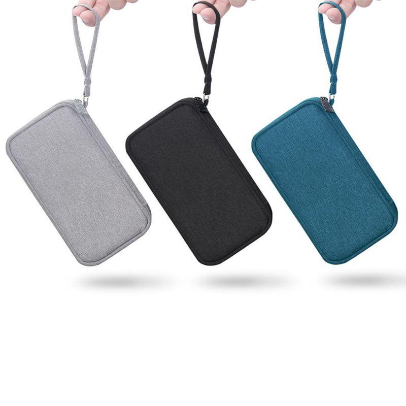 Изображение товара: Прочный полиэфирный внешний аккумулятор сумка для хранения мини переносной дорожный защитный чехол для переноски для наушников сотовых телефонов