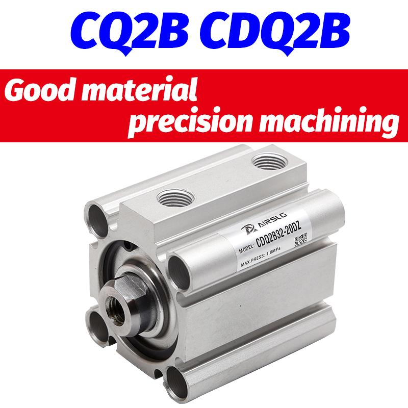 Изображение товара: CDQ2B32-20DZ Компактный цилиндр двойного действия, фотоэлемент с автоматическим ходом переключения 5-100 мм, фотоэлемент