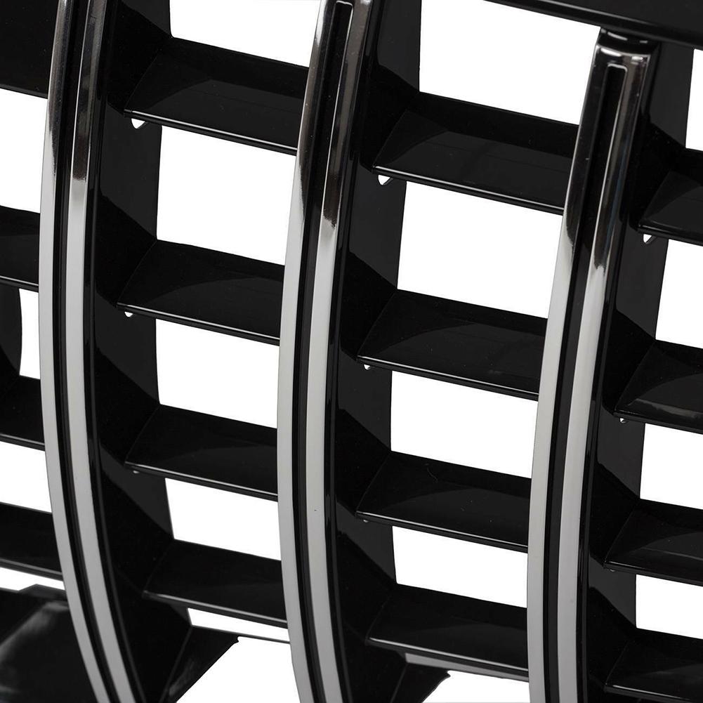 Изображение товара: Решетка для переднего бампера GT Style, решетка для Mercedes-Benz E-Class W212 E200 E300 E350 E500 E550 2010 2011 2012 2013 серебристо-черная