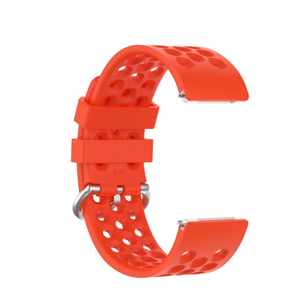 Изображение товара: Спортивный браслет силиконовый ремешок, 10 цветов, для смарт-часов Fitbit Versa 2 Versa lite, Сменные аксессуары