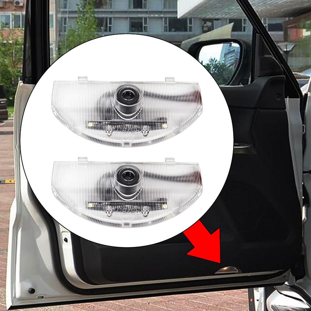 Изображение товара: Проектор для дверей автомобиля Shadow Ghost приветственная лампа-эмблема для Mitsubishi Montero Pajero 2006-2020 Grandis 2003-2011 аксессуары
