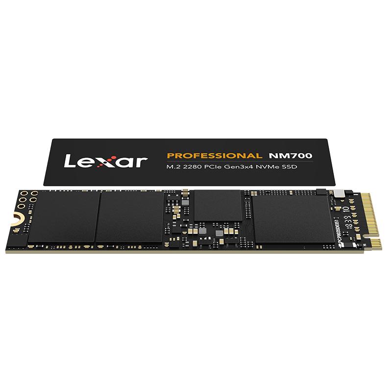 Изображение товара: Твердотельный накопитель Lexar NVMe M2 SSD 1 ТБ PCIe Gen3x4 2280 512 ГБ, для ноутбука, ноутбука NM700