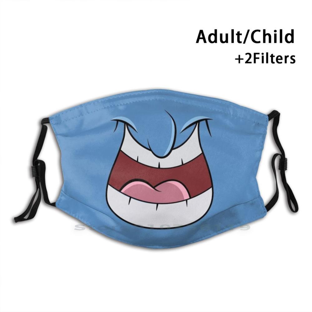 Изображение товара: Волшебная смешная моющаяся маска для лица для взрослых и детей с фильтром