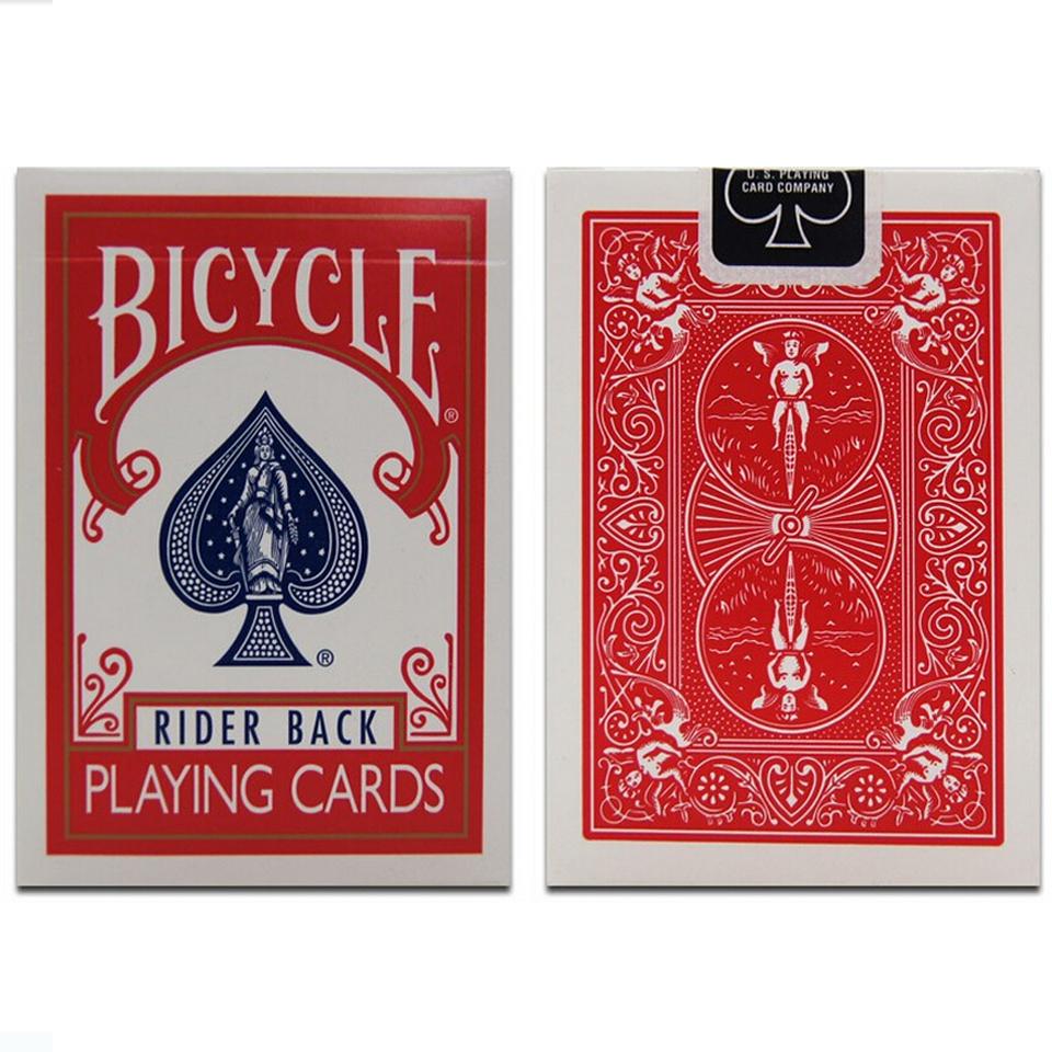 Изображение товара: Оригинальные велосипедные карточки, 1 шт., стандартные игральные карточки, Стандартные Детские фокусы, волшебные реквизиты