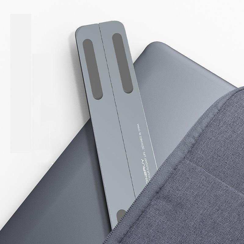 Изображение товара: Держатель для ноутбука MacBook Air Pro, складная подставка для ноутбука из алюминиевого сплава, кронштейн, держатель для ноутбука, для ПК и ноутбука