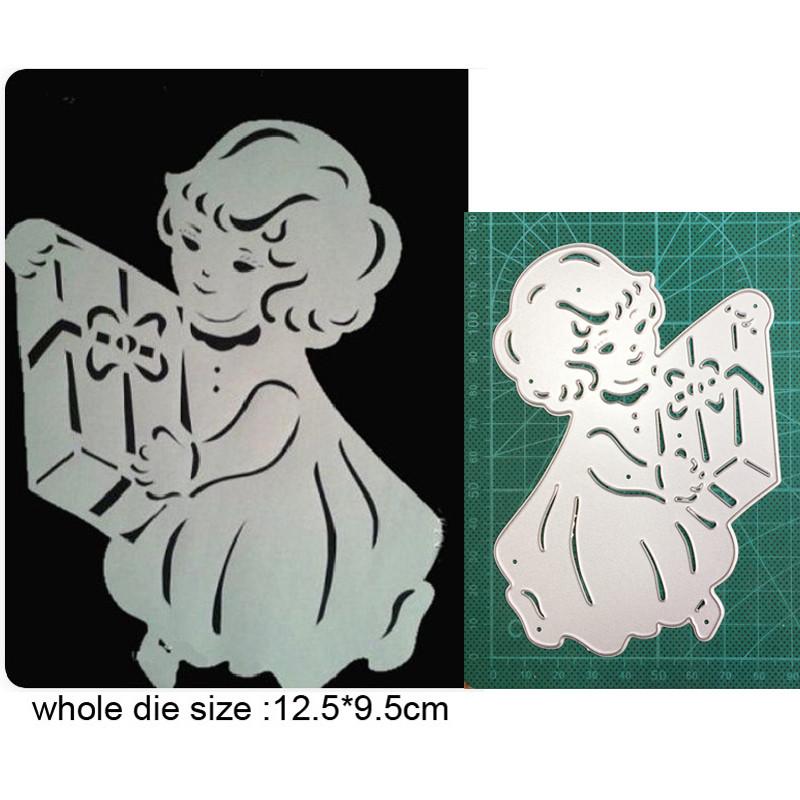 Изображение товара: Ремесленные штампы для девушек в подарочной коробке металлические штампы трафареты штампы для скрапбукинга штампы бумажные ремесленные штампы рельефные штампы Новинка 2021
