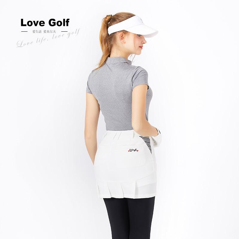 Изображение товара: Chivalric магазин LOVE GOLF LGT001 белая футболка для гольфа для спорта и отдыха дышащая быстросохнущая футболка для гольфа Бесплатная доставка