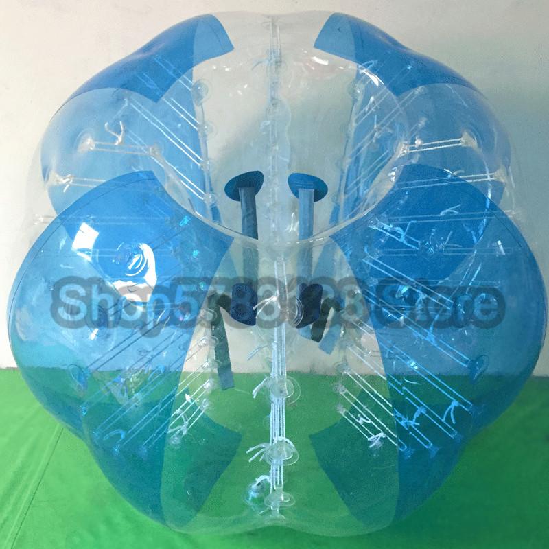 Изображение товара: Популярные надувные шарики-пузырьки в продаже 1,2 м мяч-бампер для детей на открытом воздухе мяч-Зорб игра мяч-Хомяк надувные шары