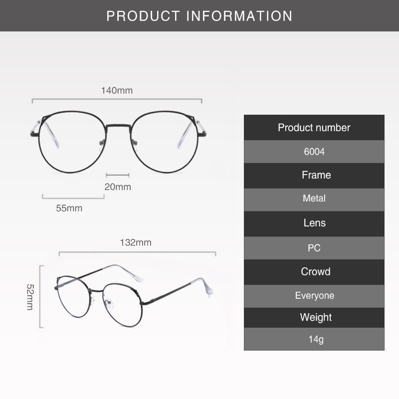Изображение товара: Очки для близорукости CRSD 2020, новые модные студенческие очки с кошачьими ушами, ульсветильник очки для близорукости, для женщин и мужчин, с диапазоном от-1,0 до-6,0