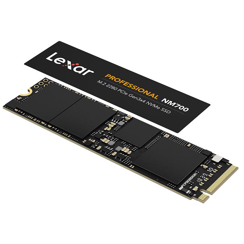 Изображение товара: Твердотельный накопитель Lexar NVMe M2 SSD 1 ТБ PCIe Gen3x4 2280 512 ГБ, для ноутбука, ноутбука NM700