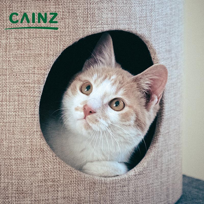 Изображение товара: Принадлежности для кошек, рама для скалолазания Tongtianzhu, многослойная игрушка для кошек, большая башня для кошек, гнездо для кошек, платформа для виллы
