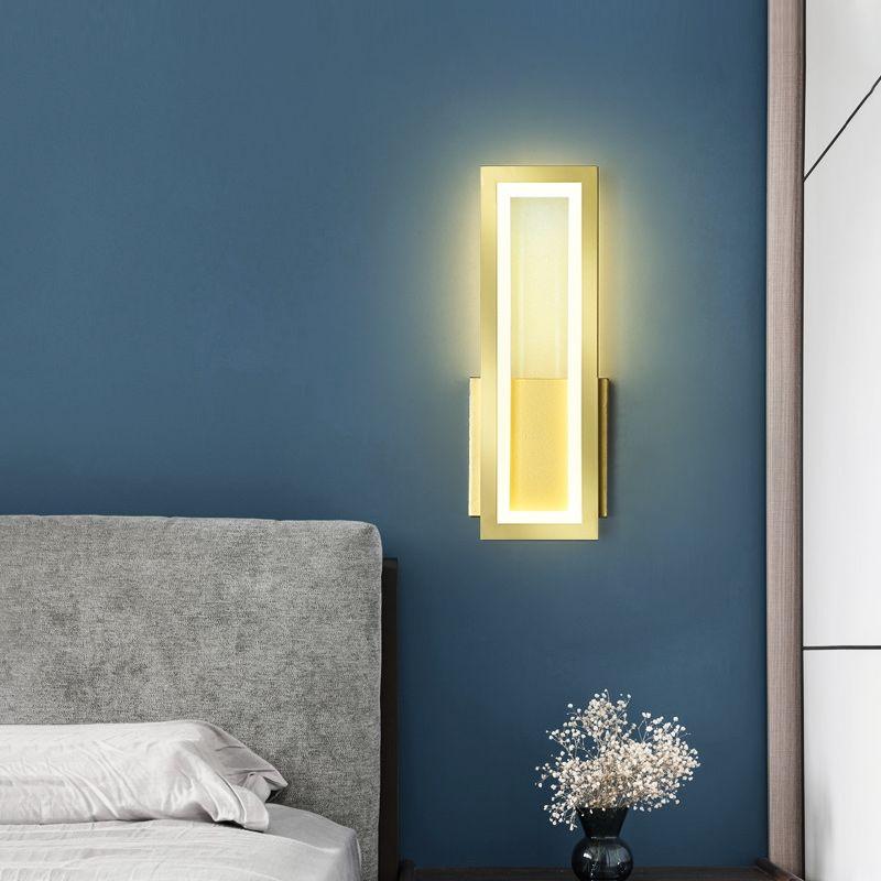 Изображение товара: Настенный светильник для спальни, лампа для гостиной, прикроватная лампа, комнатное освещение, настенная современная лампа для дома, декоративное бра из алюминия