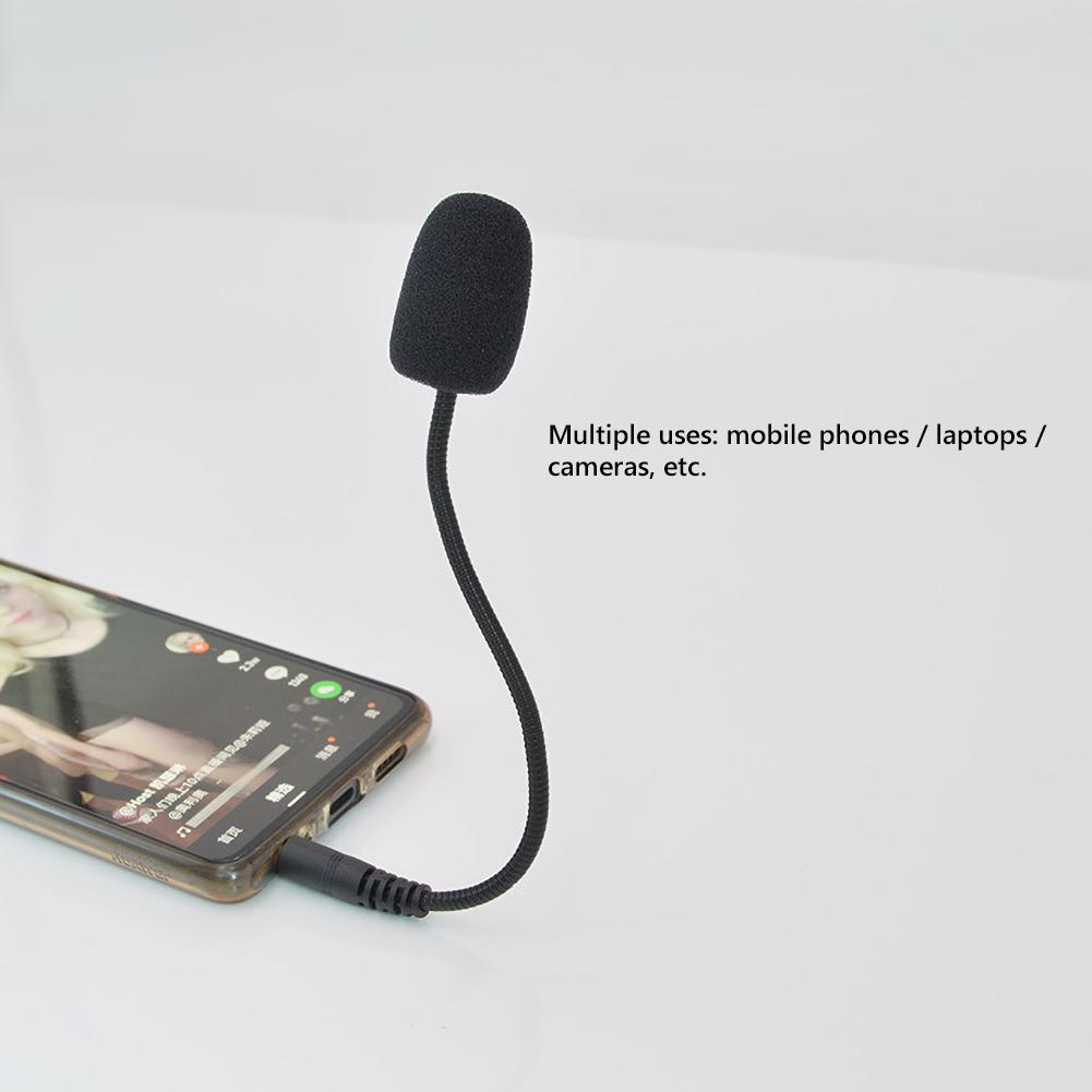 Изображение товара: Мобильный телефон внешний микрофон 3,5 мм разъем для мобильных устройств домофон живого пения радио мини-микрофон для Мобильный телефон ноутбук