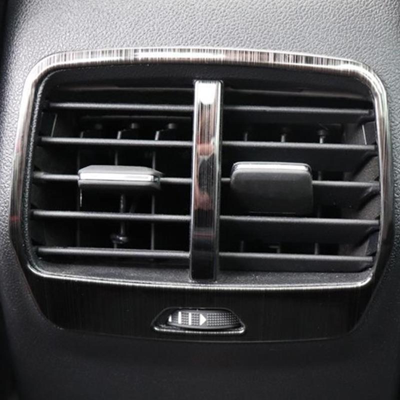 Изображение товара: Автомобильные аксессуары, накладка на вентиляционную раму заднего ряда для Ford Focus 2019, 2020, Carstyling