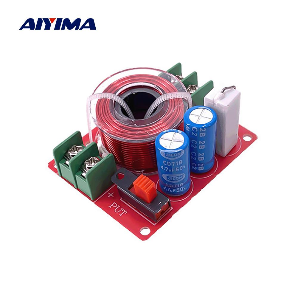 Изображение товара: Регулируемый LCR резьбовой фильтр AIYIMA, полный диапазон динамиков s, устройство для фильтр-сигнал Аудио, 4-8 Ом, полный диапазон динамиков